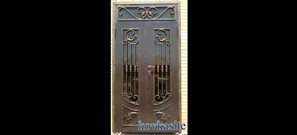 кованые металлические двери в москве 7
